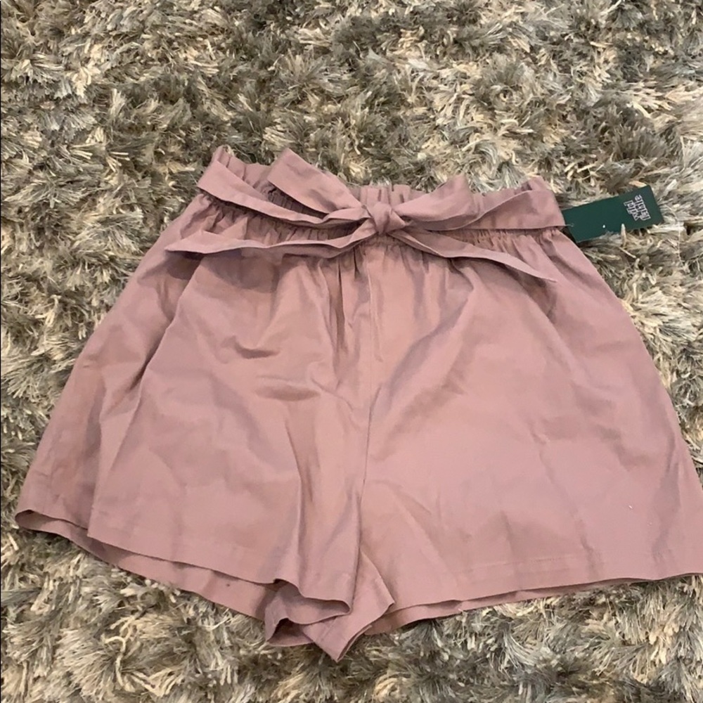 Wild Fable paper bag waist shorts